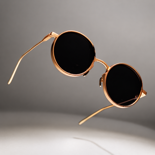 Rose-Gold Sunglasses